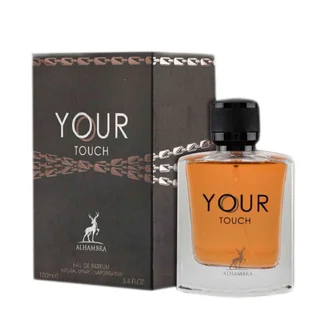 عطر ادکلن YOUR TOUCH مردانه برند الحمبرا 100 میل