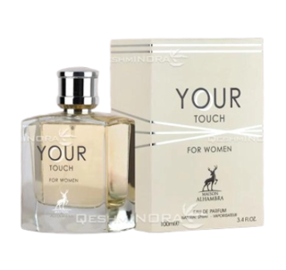 عطر ادکلن YOUR TOUCH زنانه برند الحمبرا 100 میل