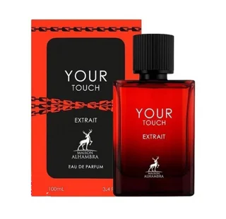 عطر ادکلن YOUR TOUCH EXTRAITبرند الحمبرا 100 میل