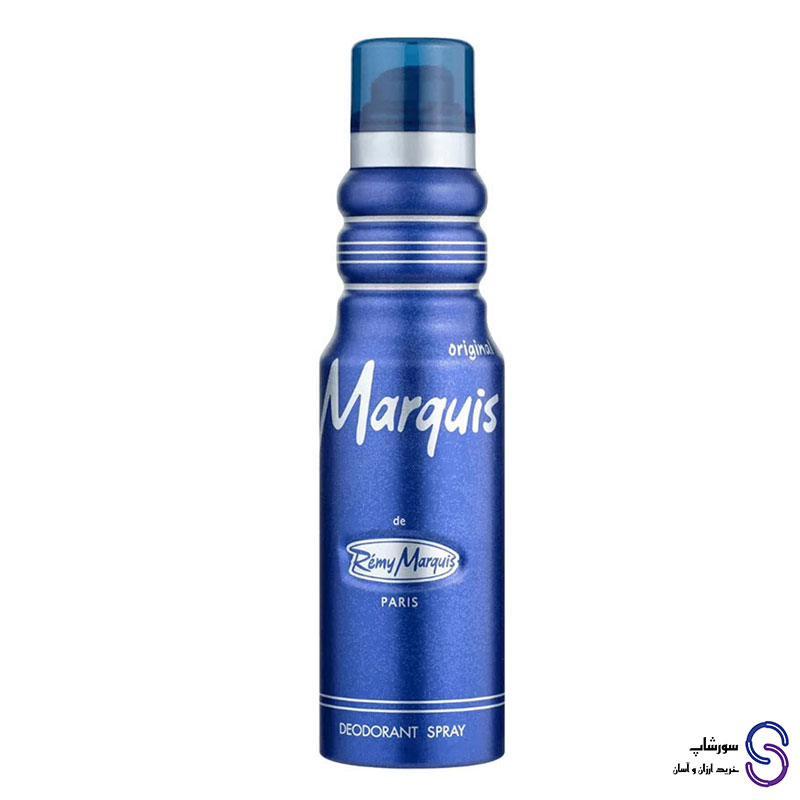 اسپری خوشبوکننده بدن مارکویس مردانه برند رمی مارکویس 175 میل